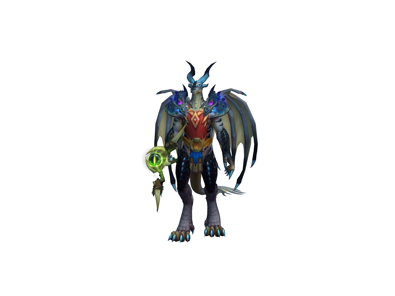 Drackheal 3D character render