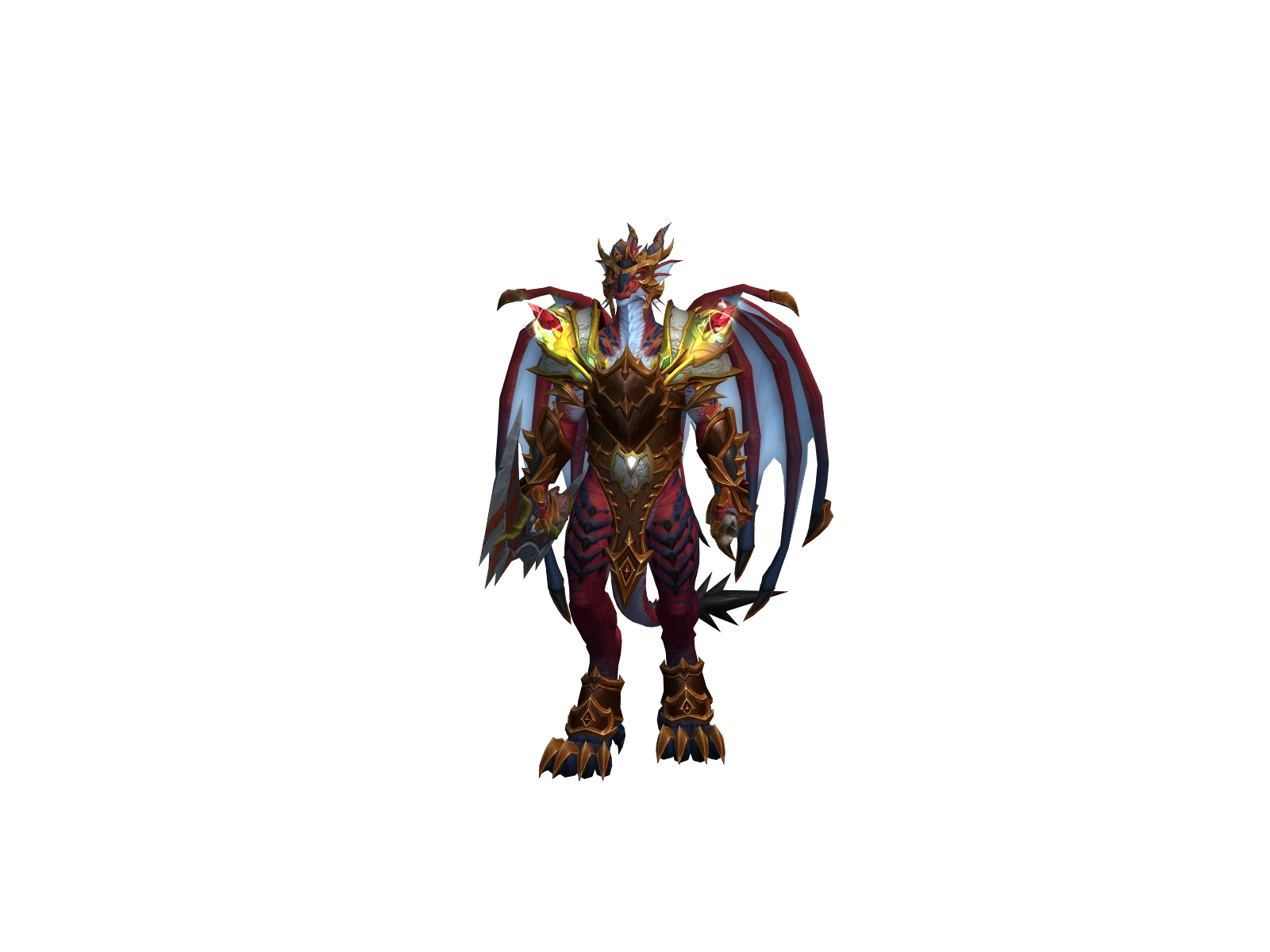 Numa 3D character render