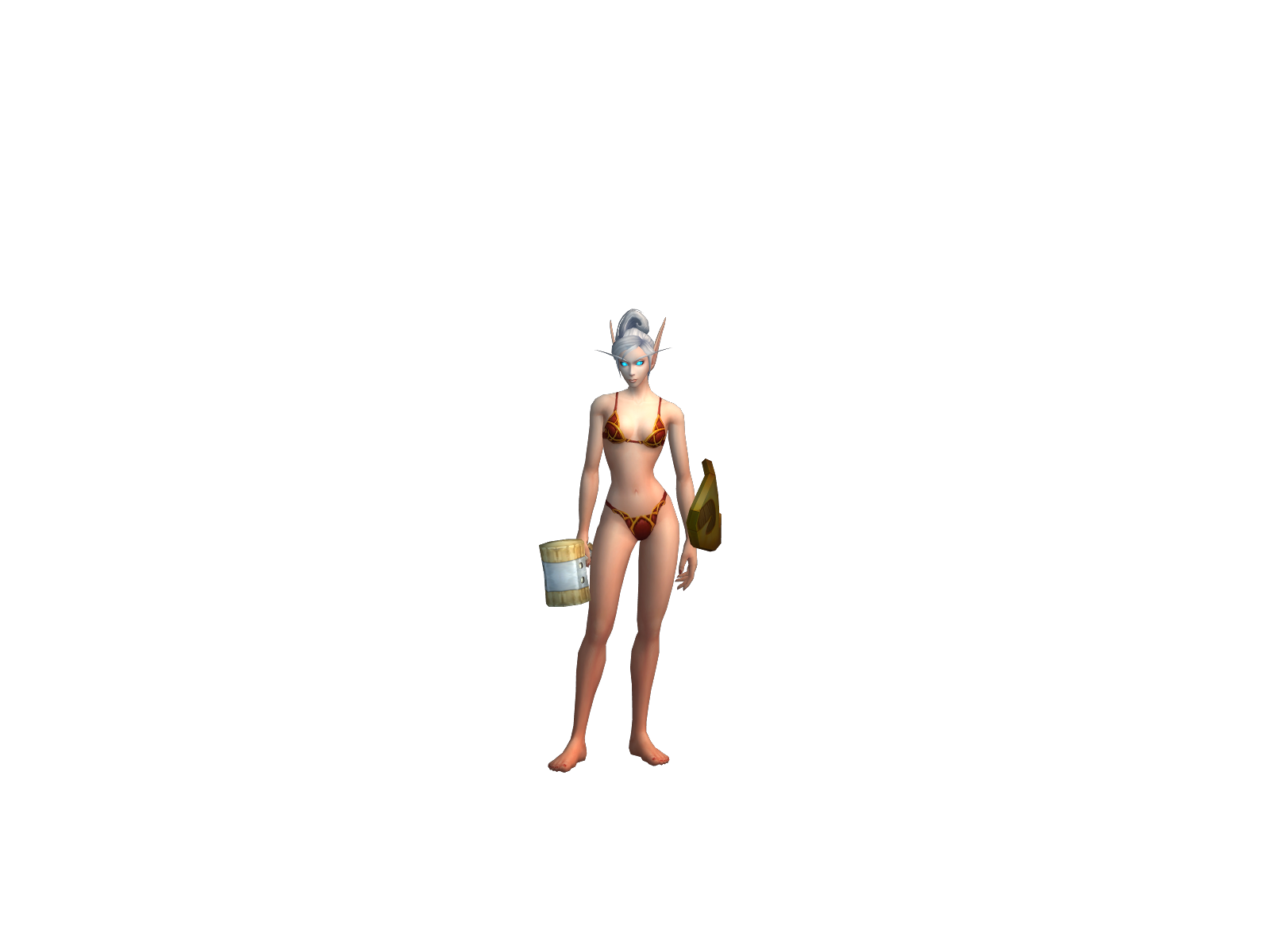 Plearn 3D character render