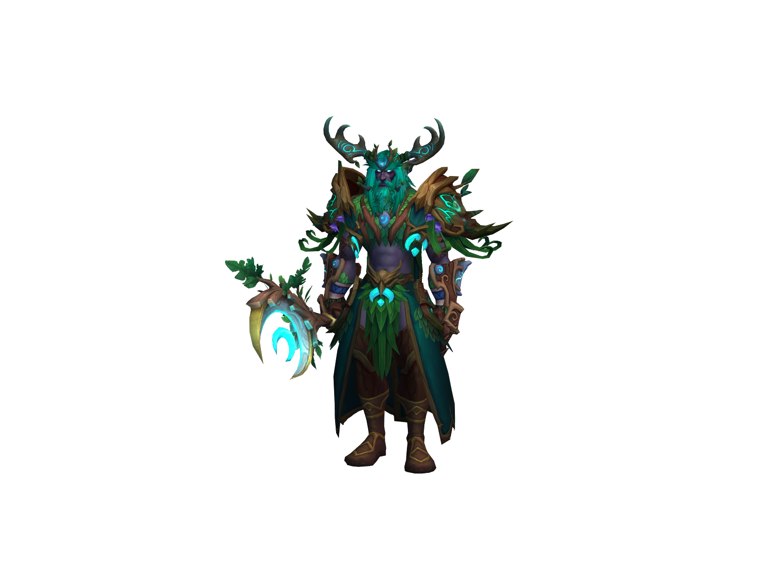 Terenui 3D character render