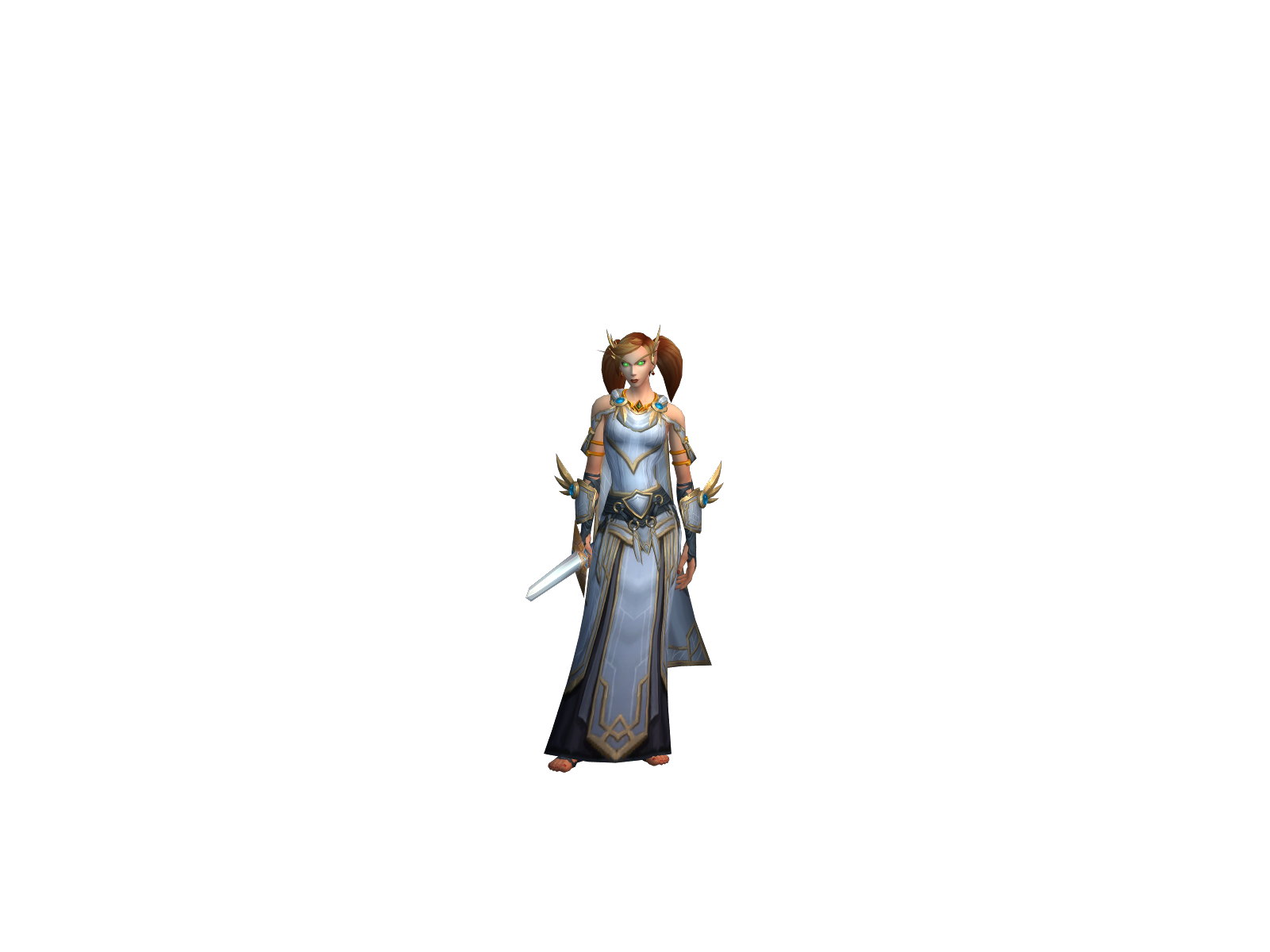 floraé 3D character render