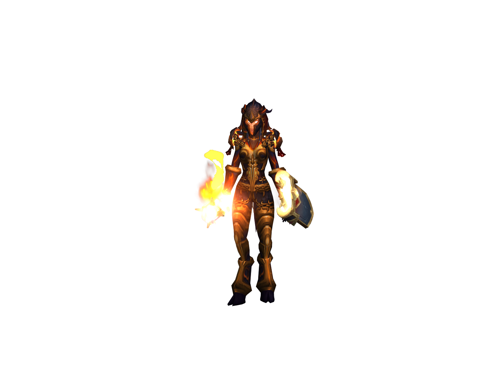 Queêndy 3D character render