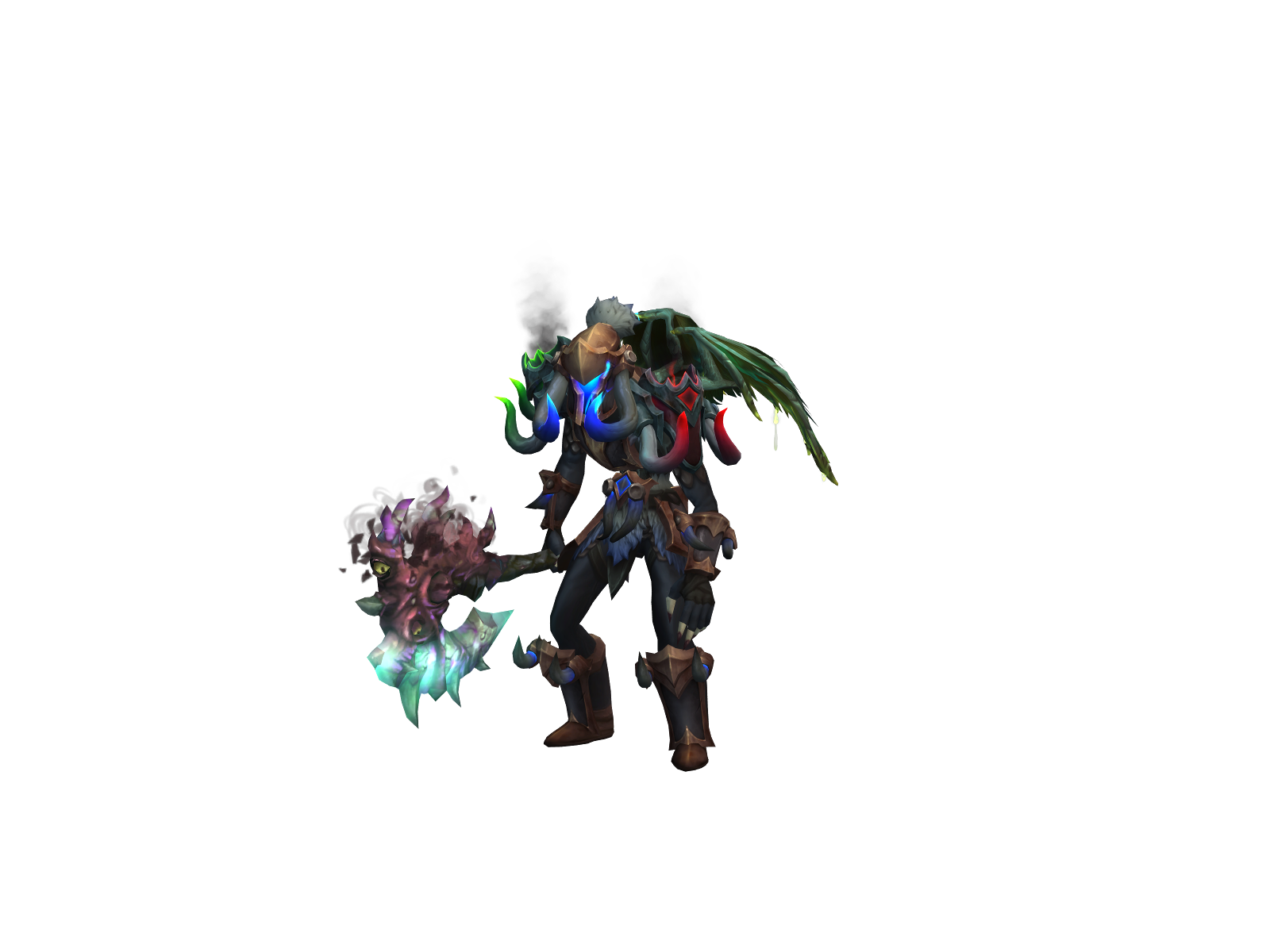Krimo 3D character render