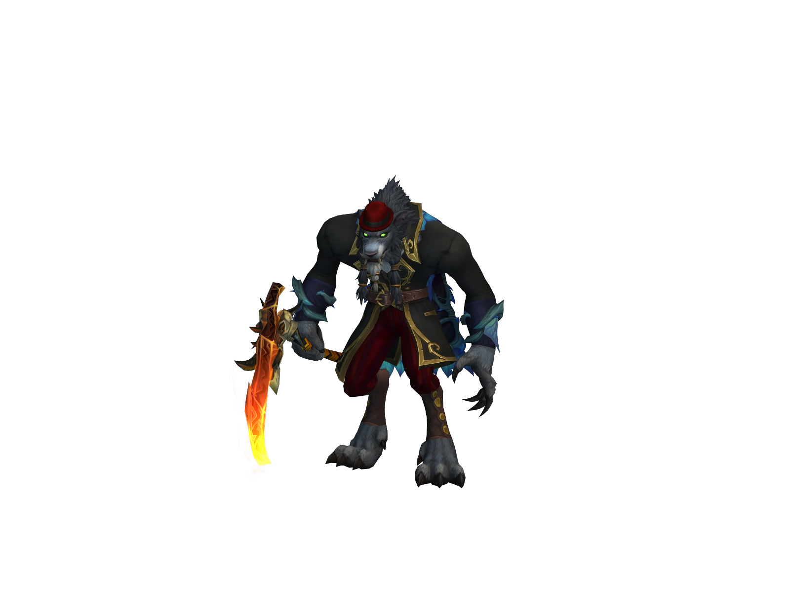 Dotfearrun 3D character render