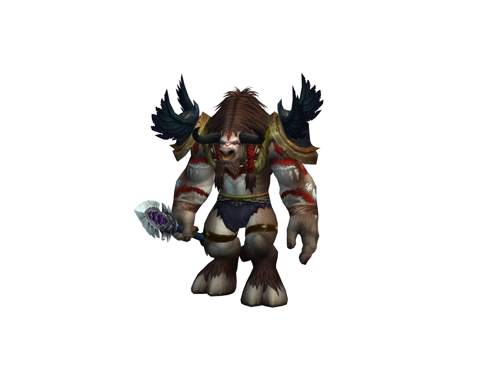 Menopaws 3D character render
