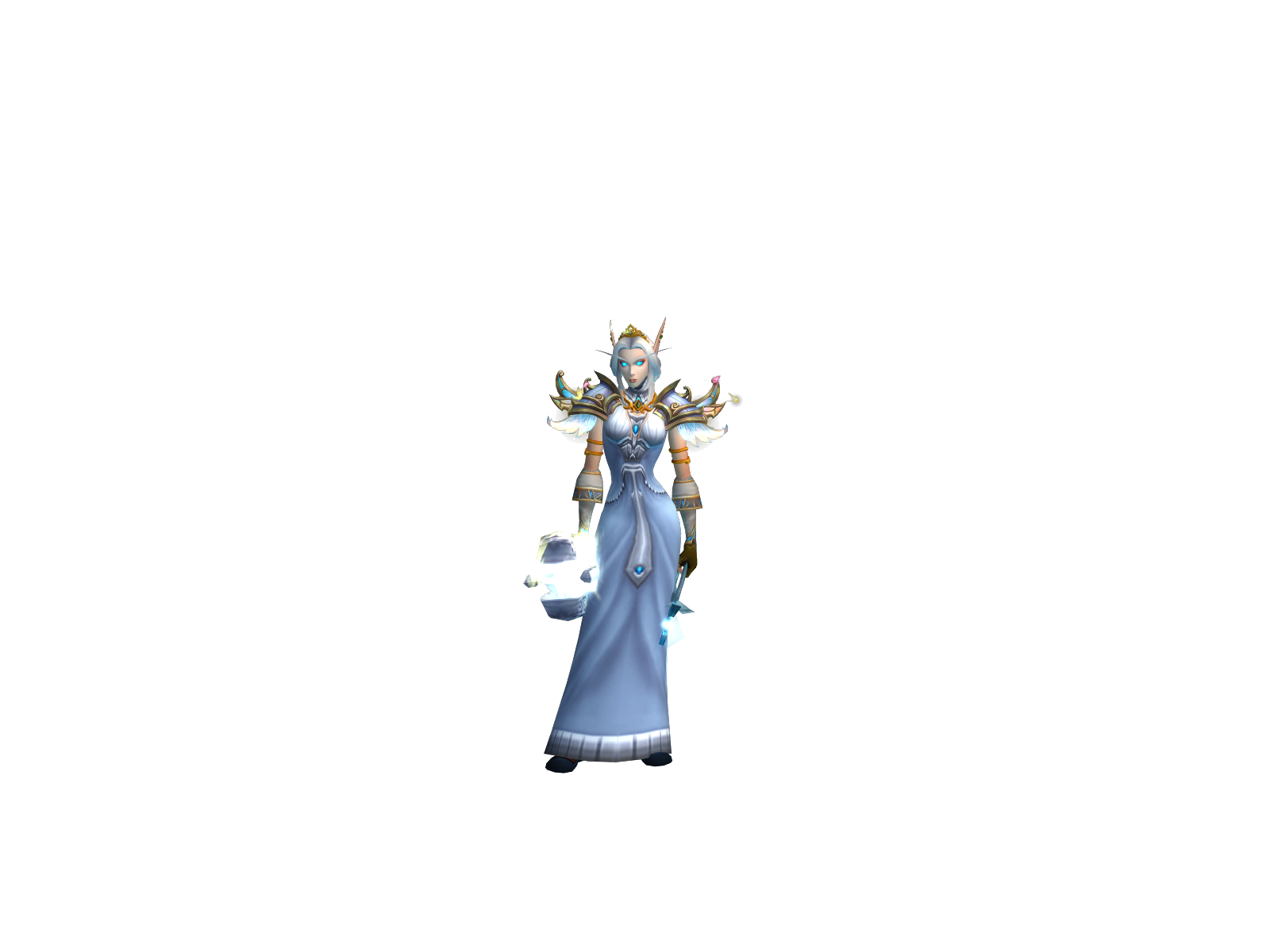 Tëndra 3D character render