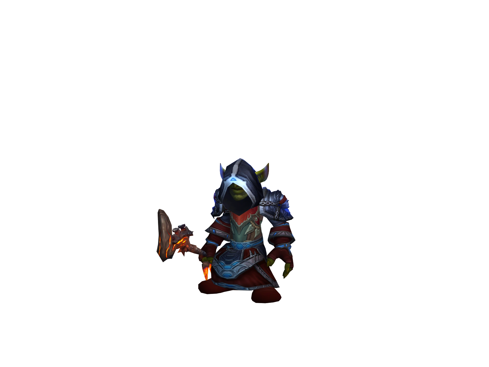 Zaivio 3D character render