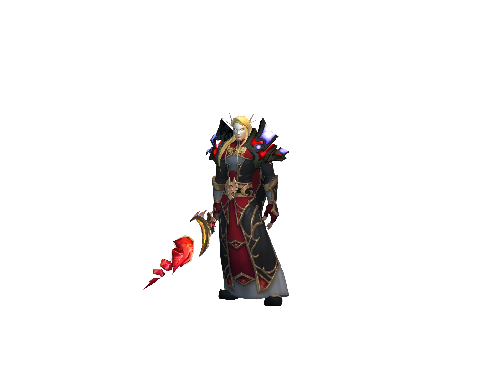 Elwim 3D character render