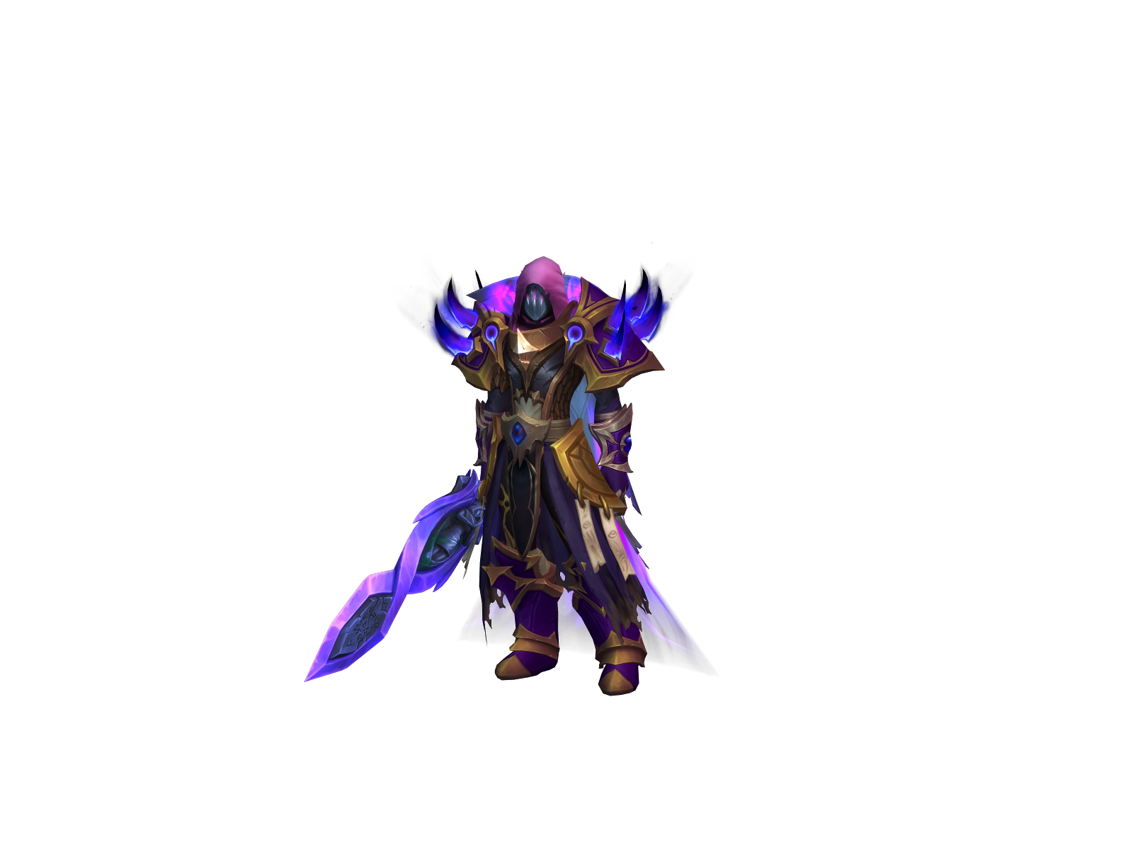 Shockadin 3D character render