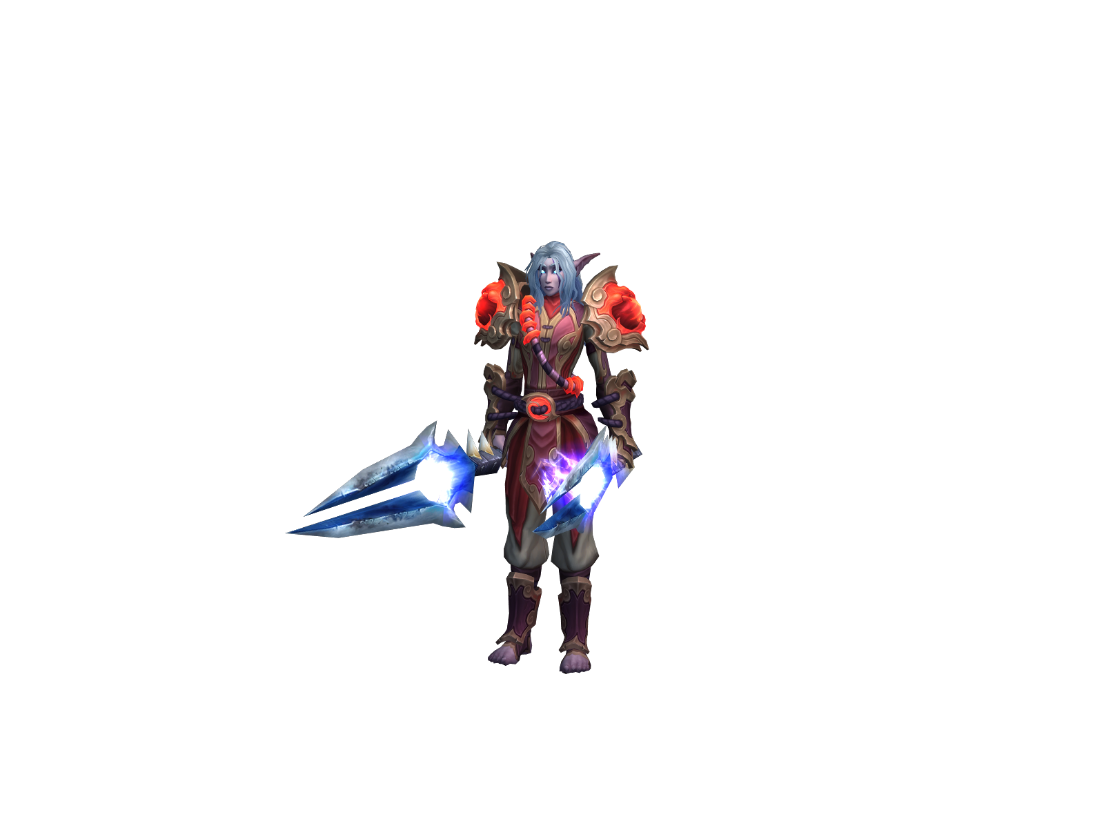 Darkwe 3D character render