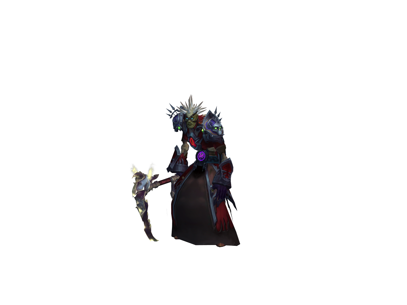 Soulburn 3D character render