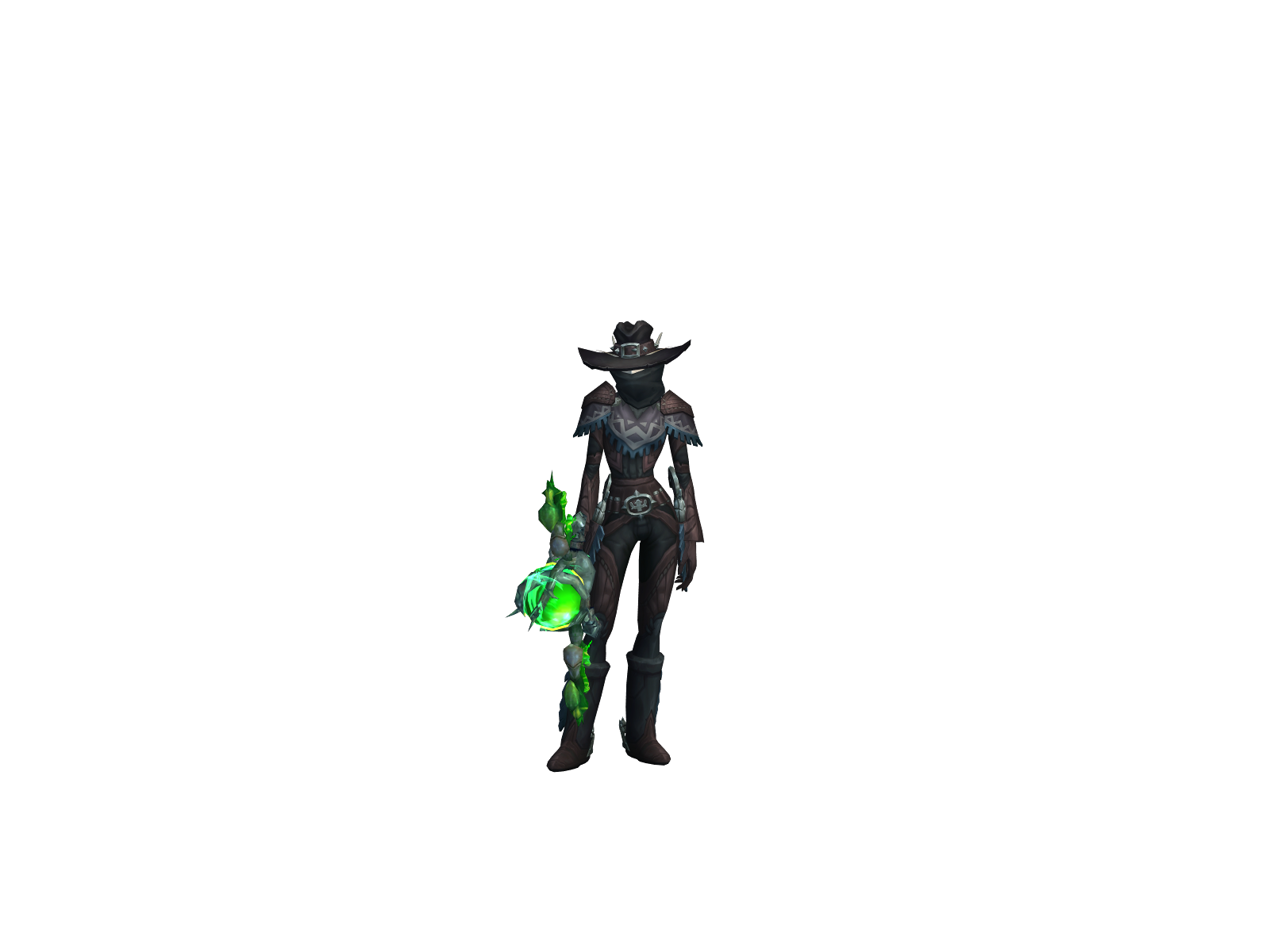 Remspoor 3D character render