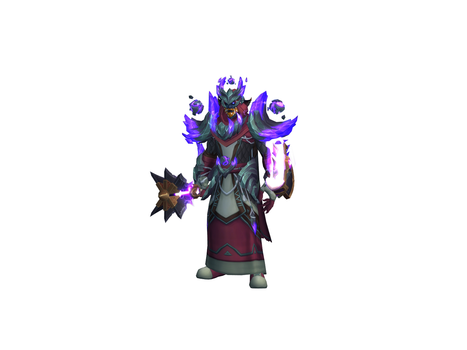 Zaromus 3D character render