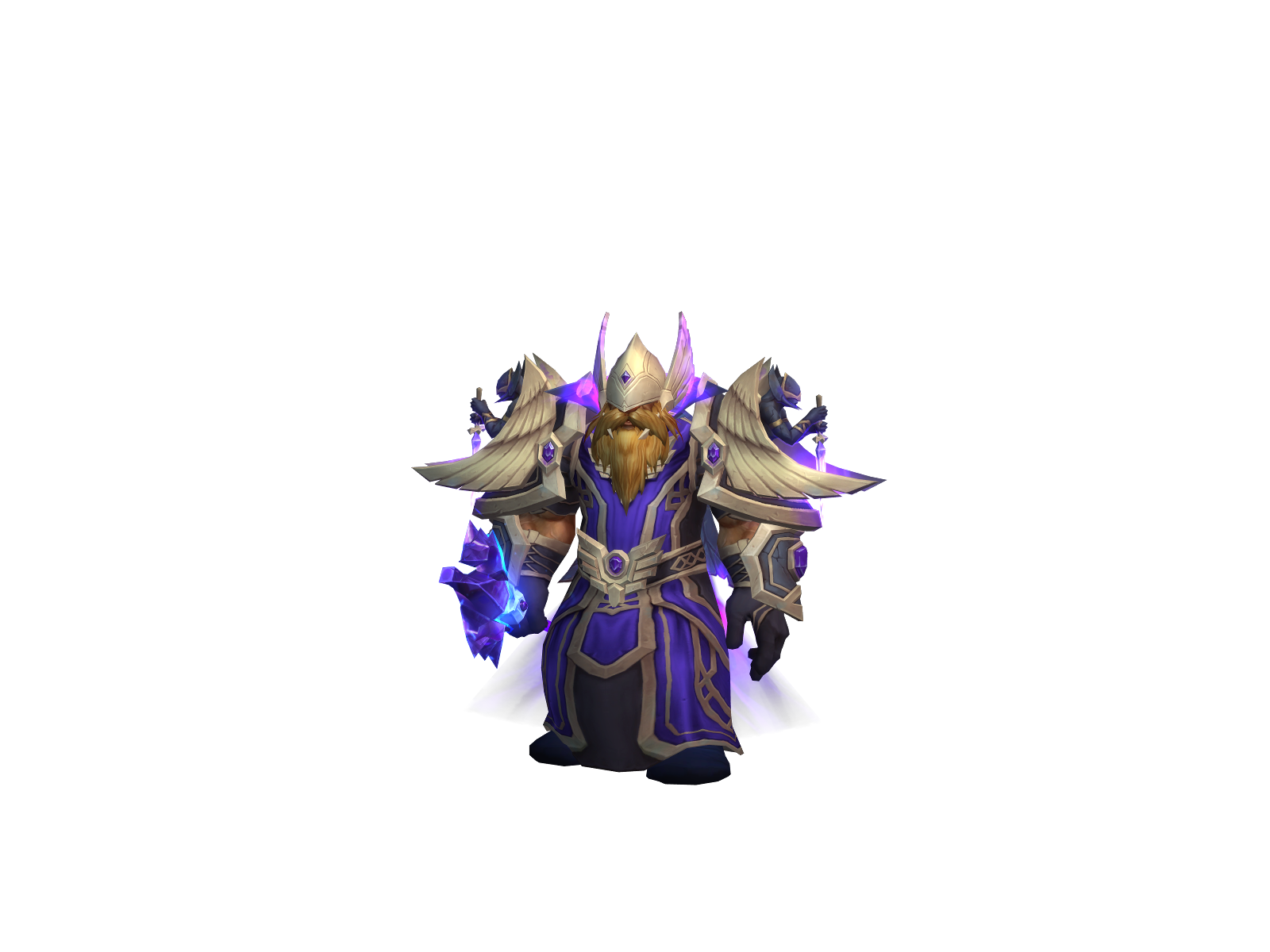 Goldbeard 3D character render