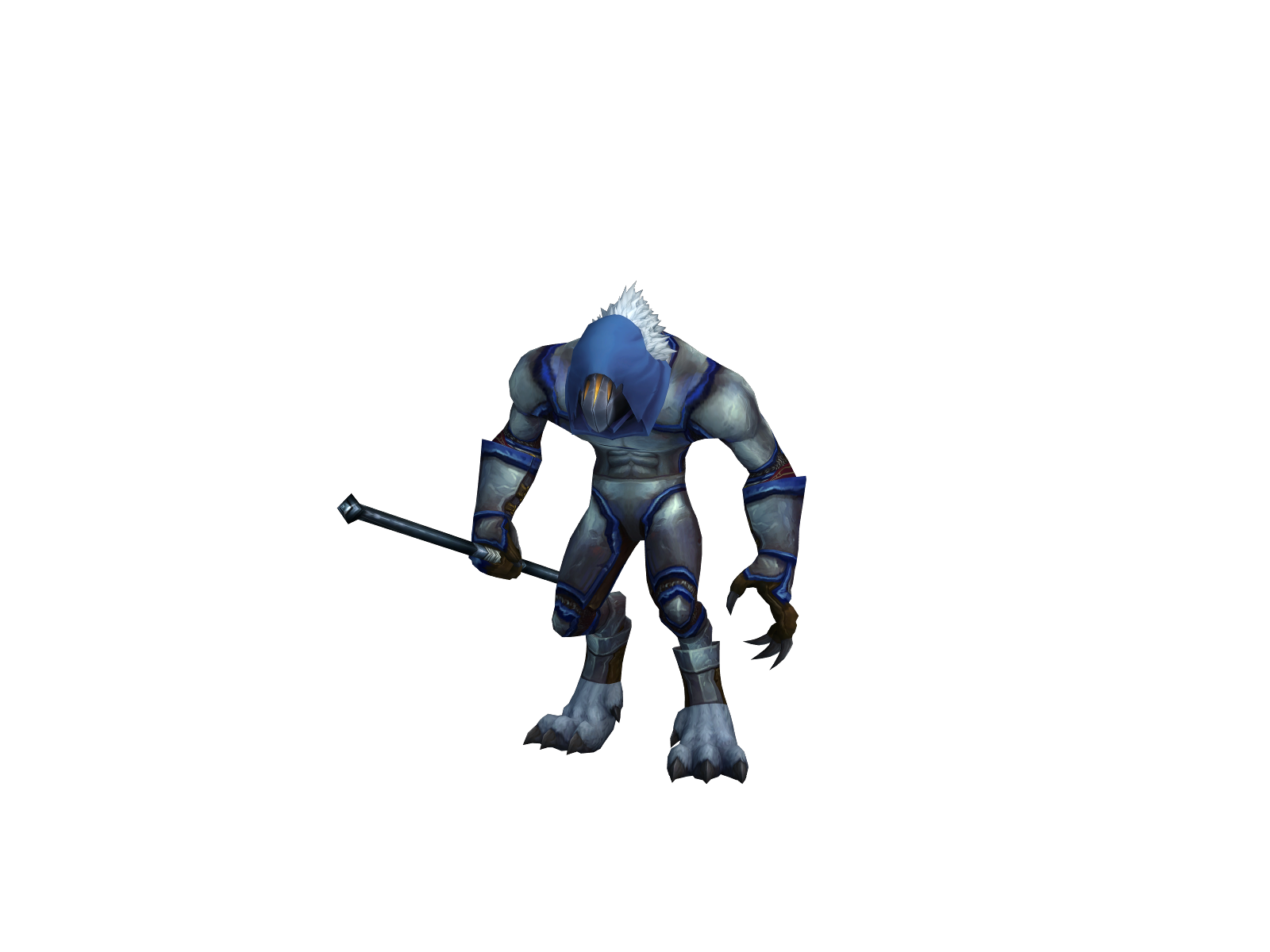 Tschakaprie 3D character render