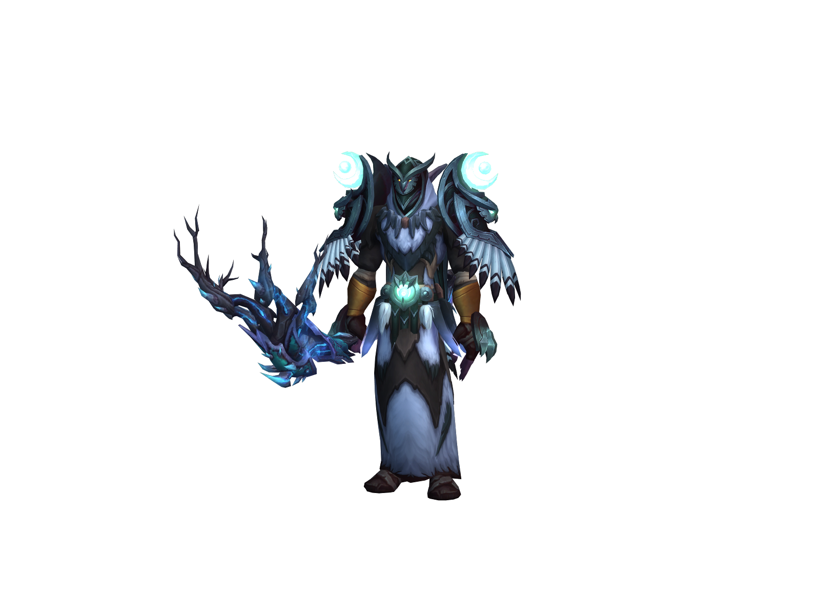 Nejii 3D character render