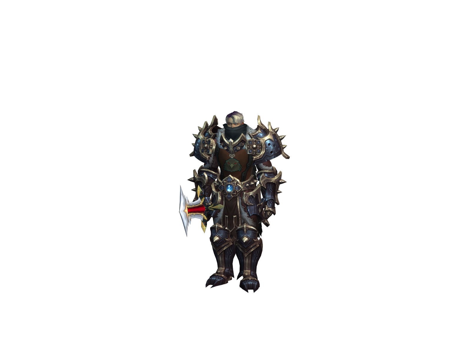 Muckmann 3D character render