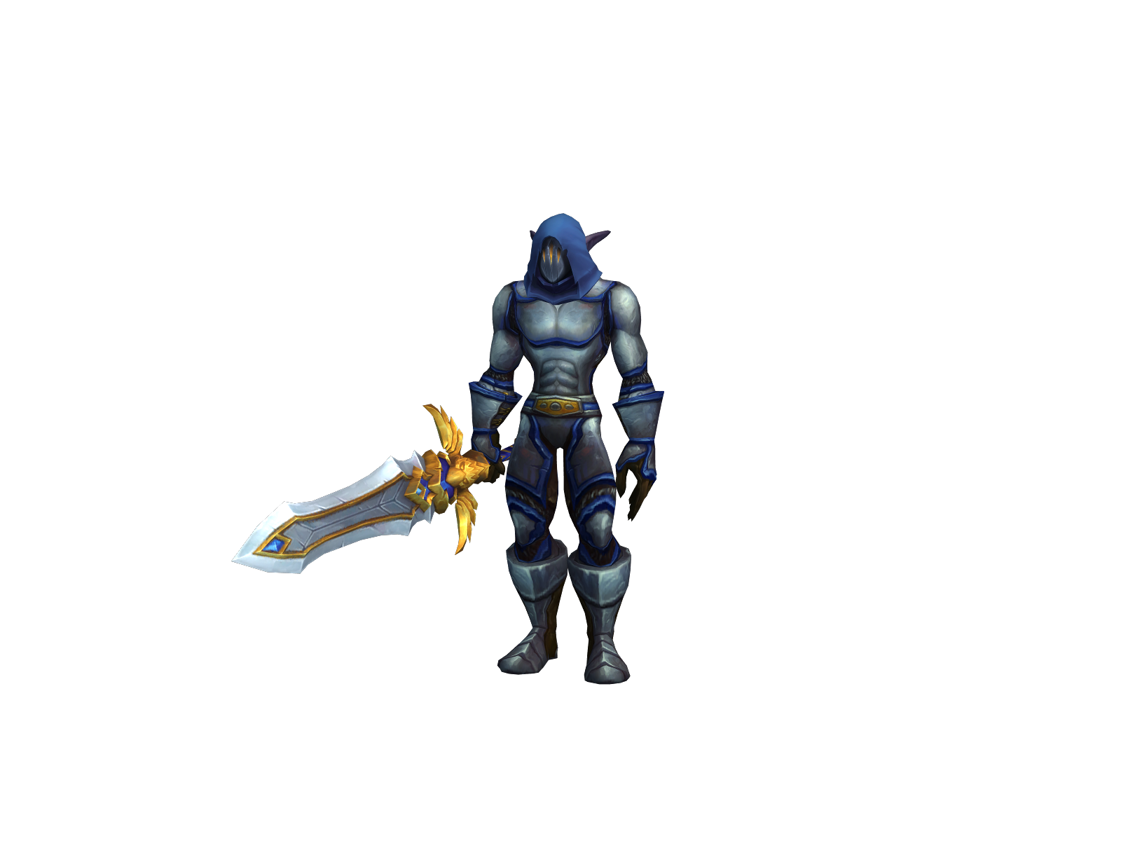 Tschakaelf 3D character render