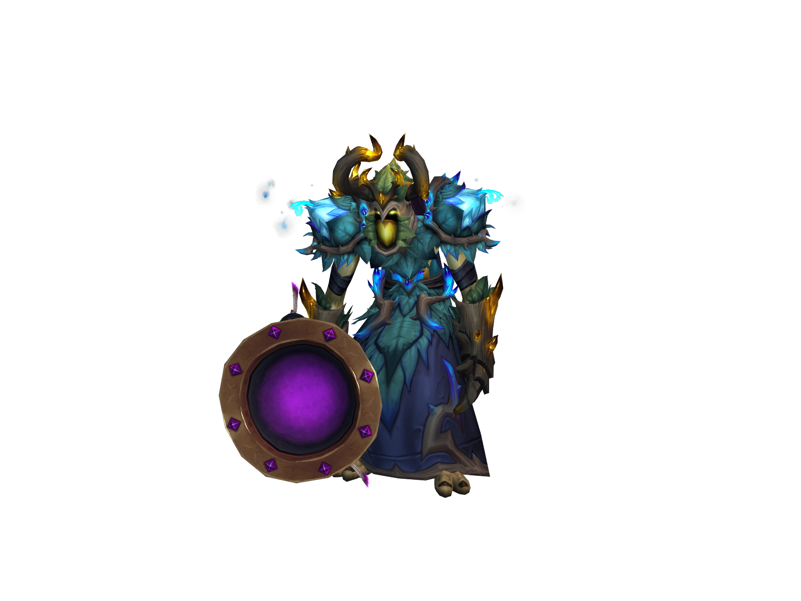 Orucbaba 3D character render