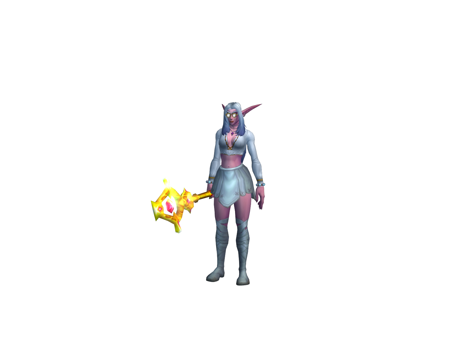 Talî 3D character render