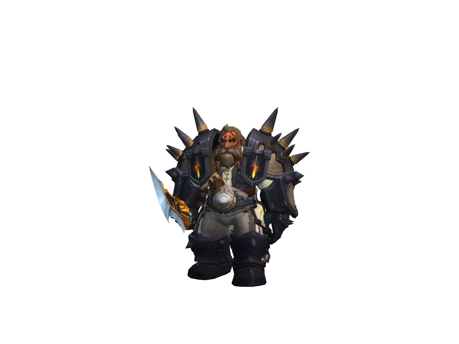 Zhetralor 3D character render