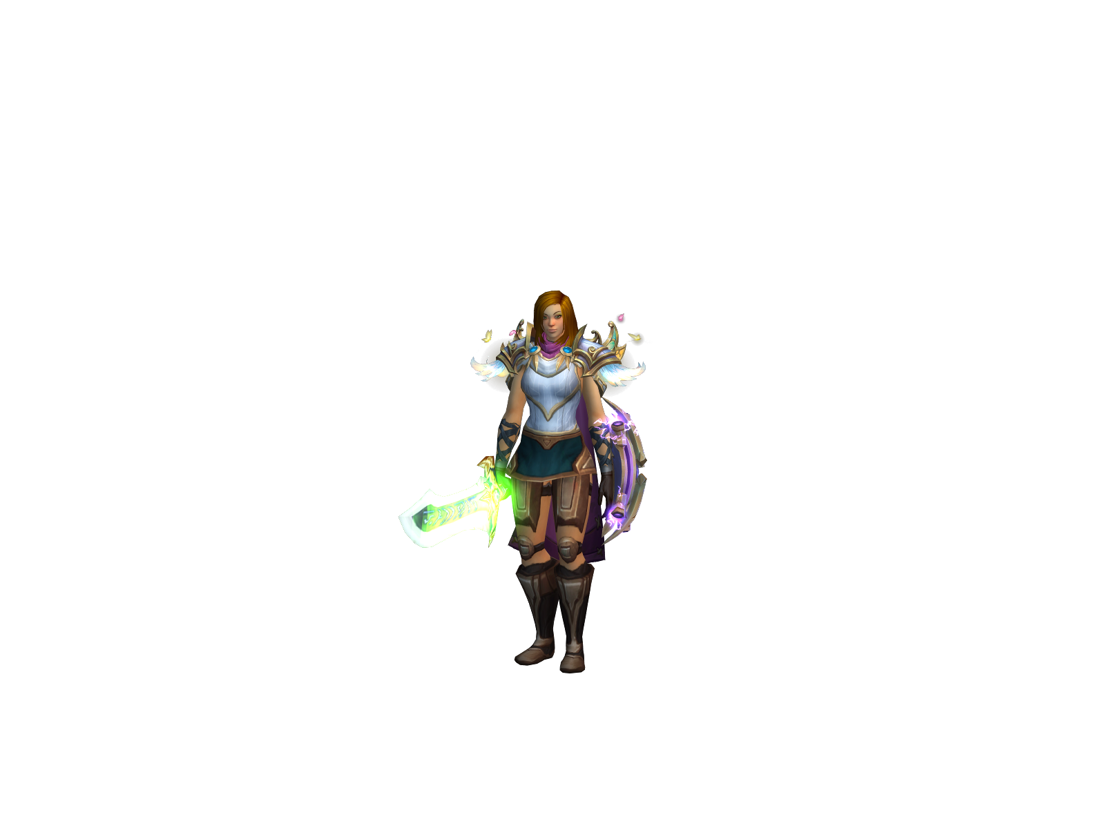 Isibelle 3D character render