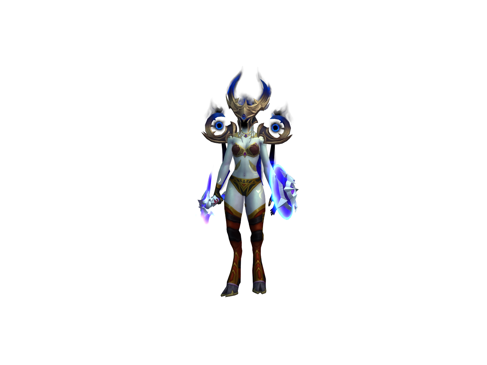 Solfrid 3D character render