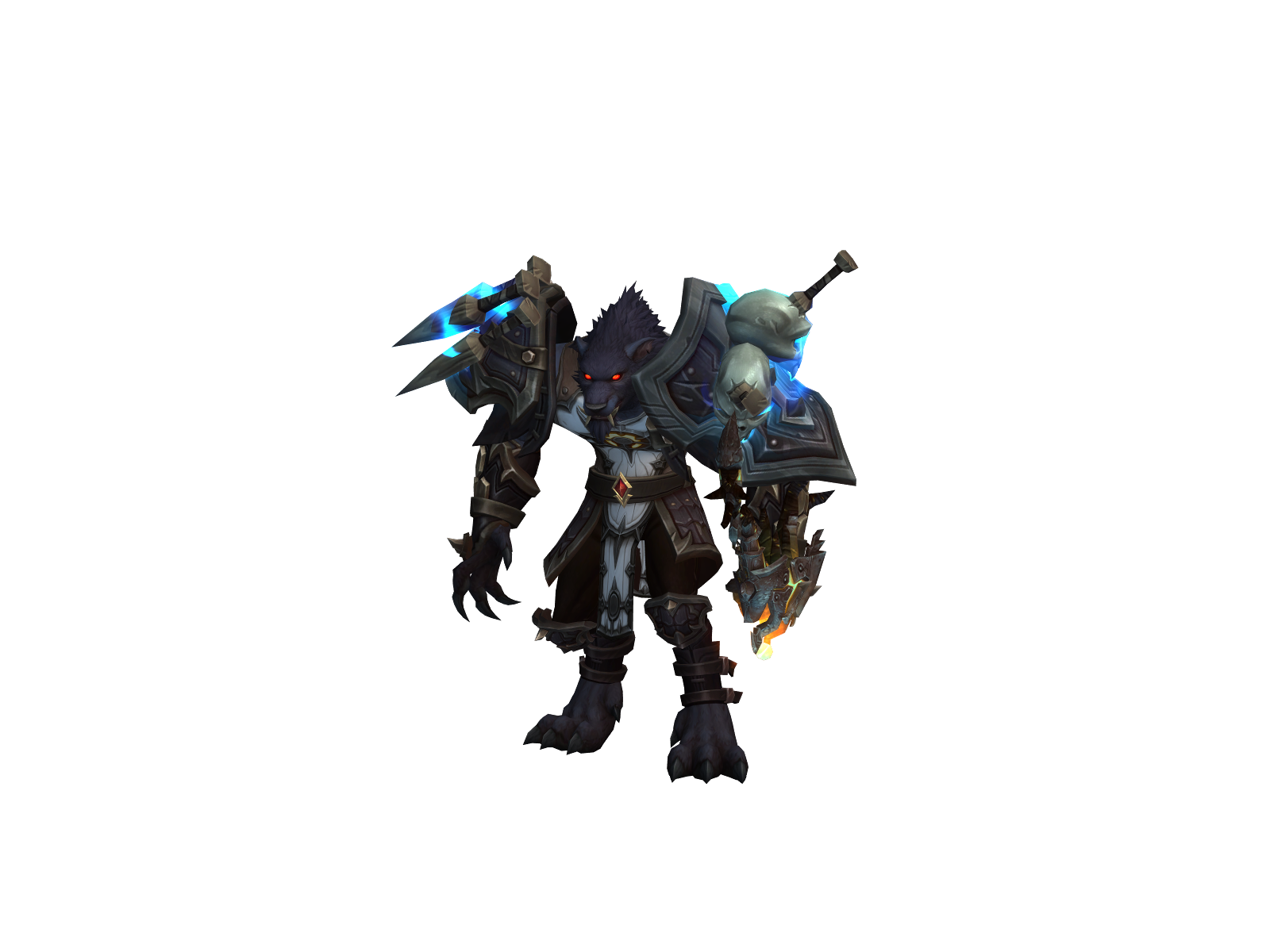 Turox 3D character render