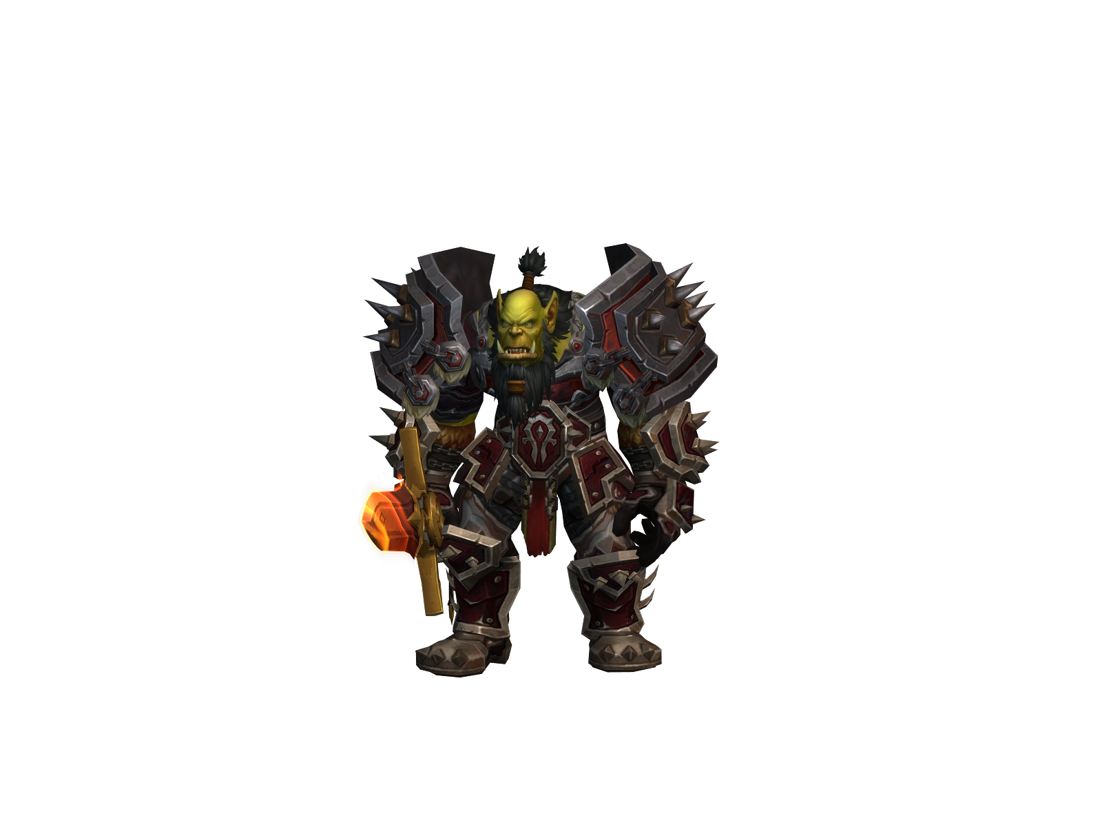 Sorgsen 3D character render