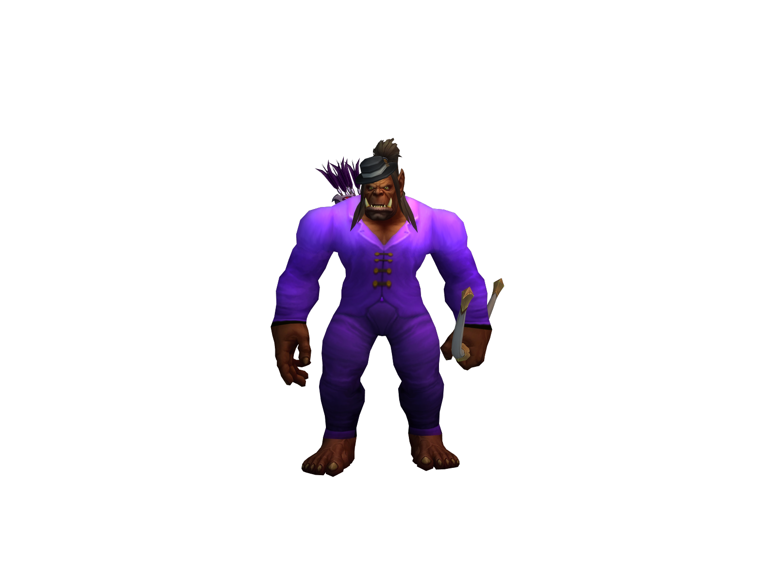Alaakazam 3D character render