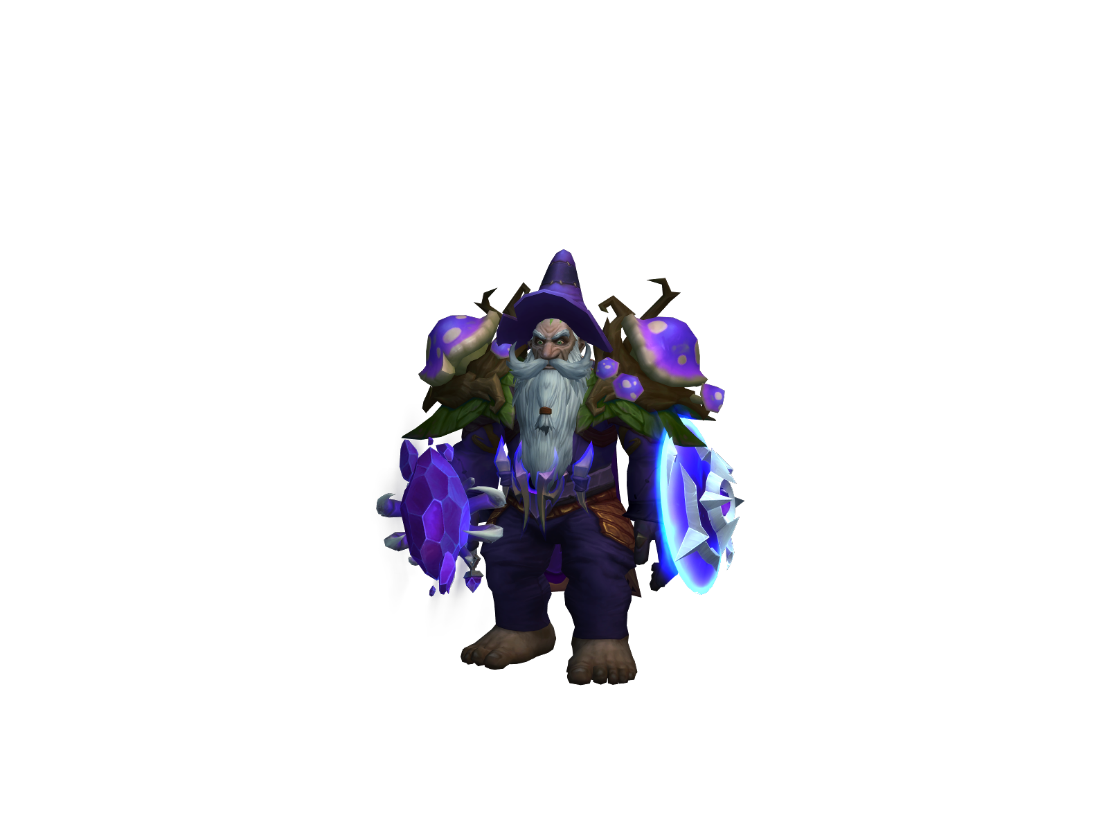 Akukuu 3D character render
