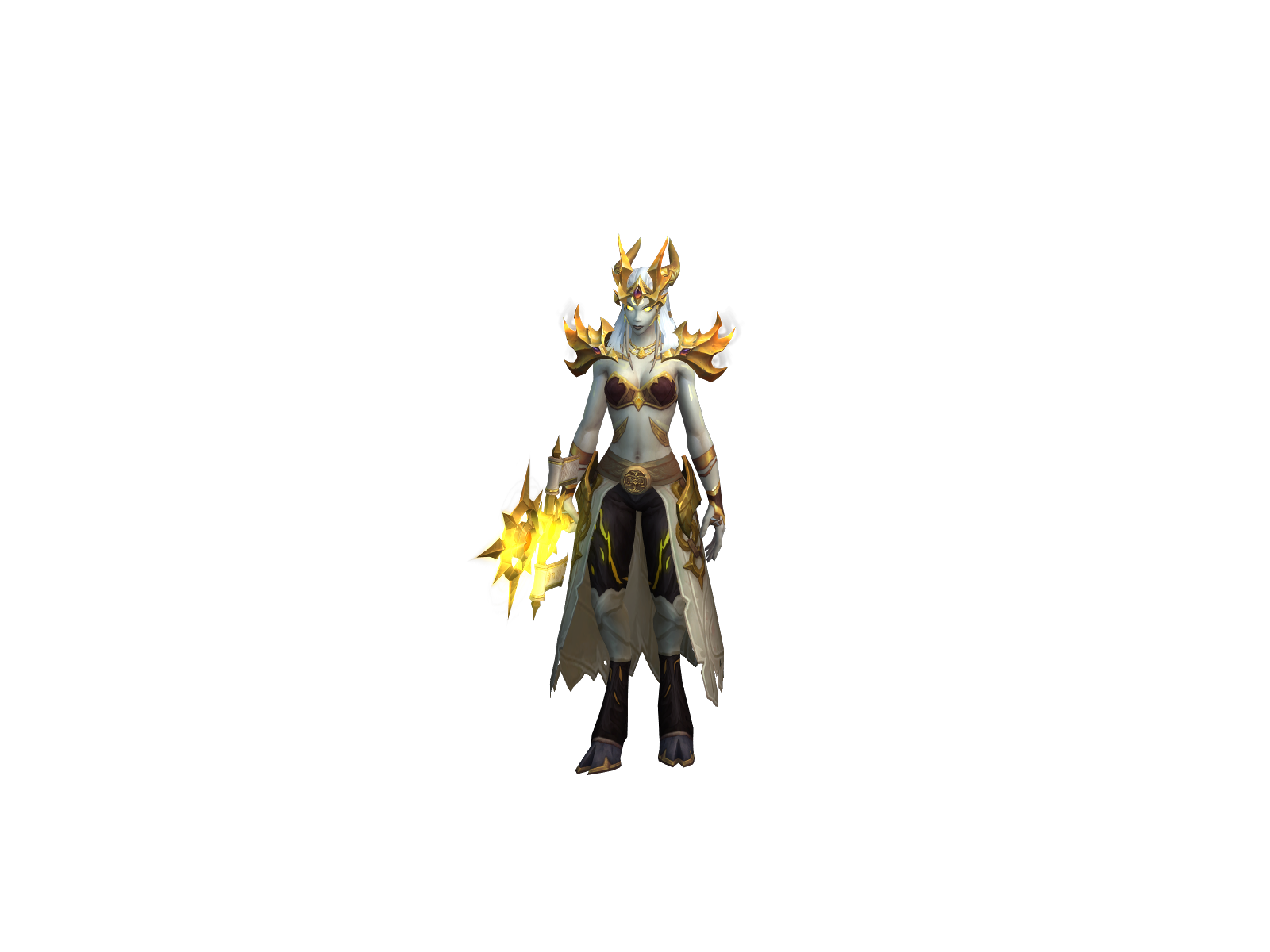 Pýromancer 3D character render