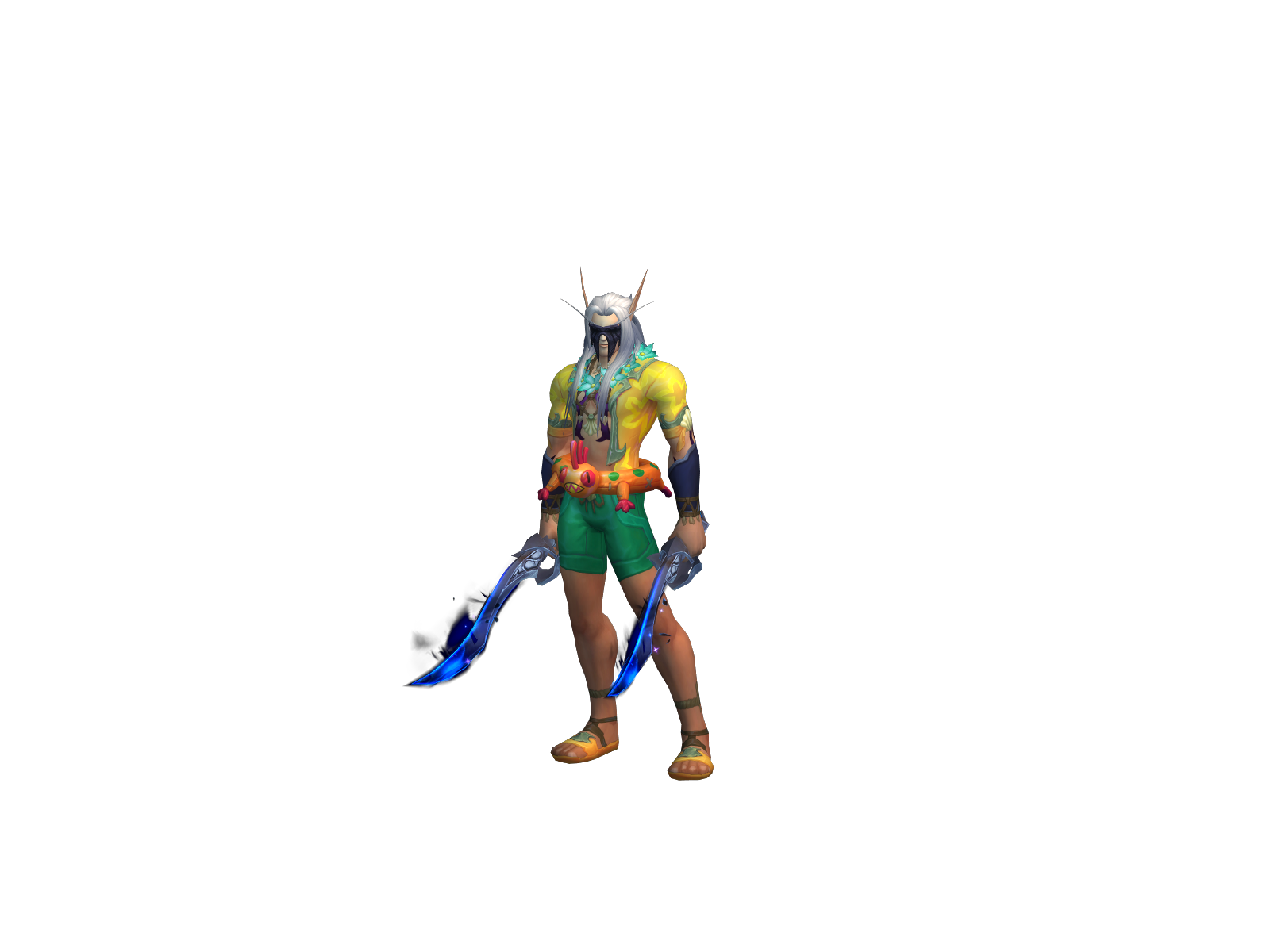 Kaílek 3D character render