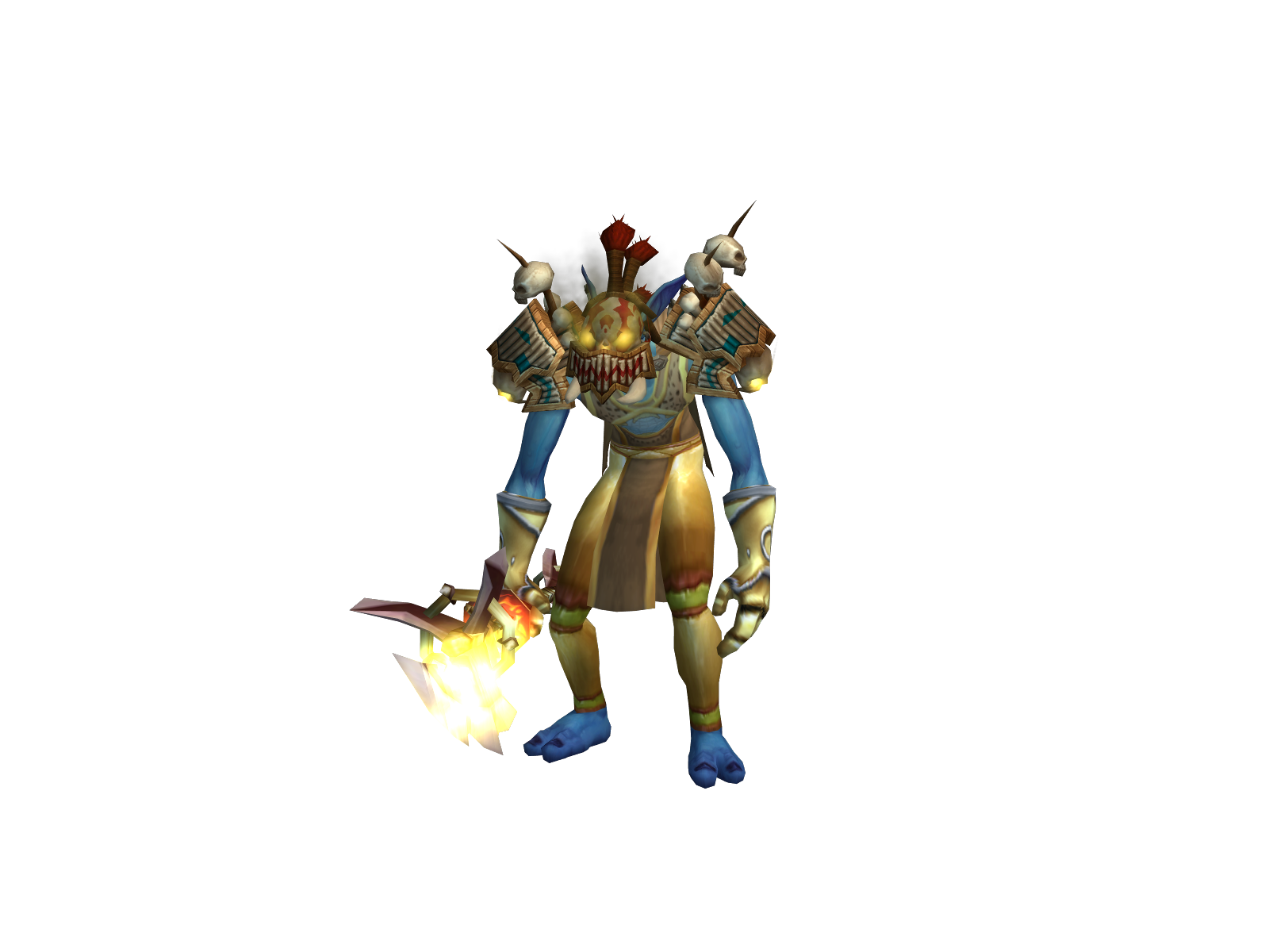 Trollgasm 3D character render