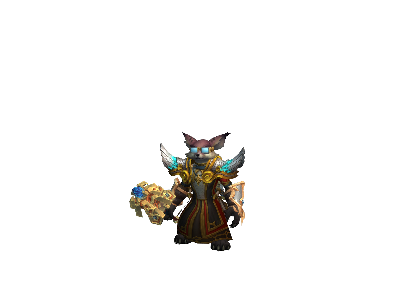 Gôdofhealing 3D character render