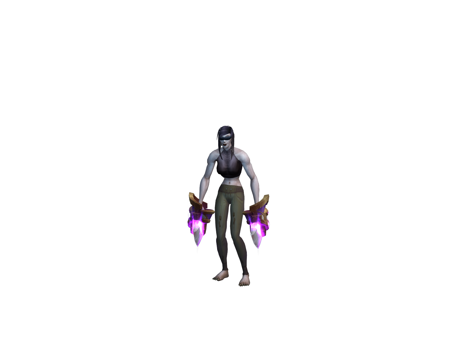nullex 3D character render