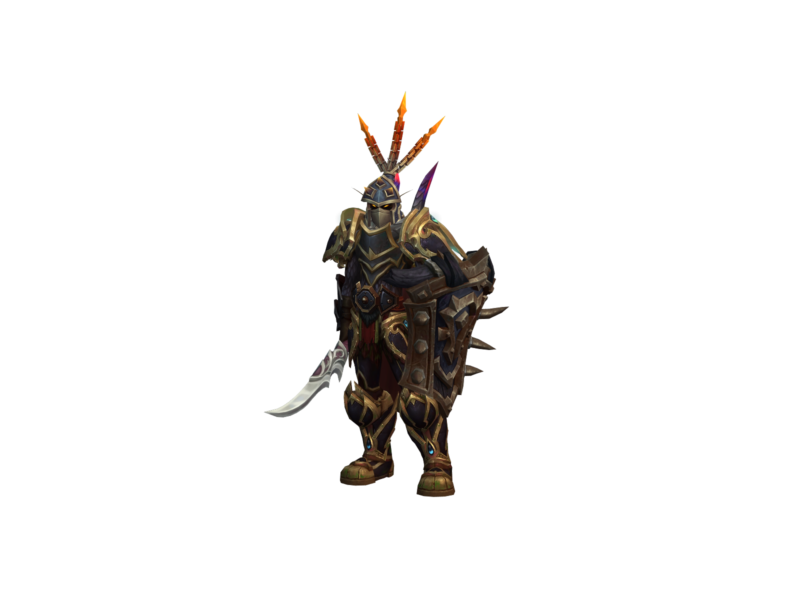 Serendal 3D character render
