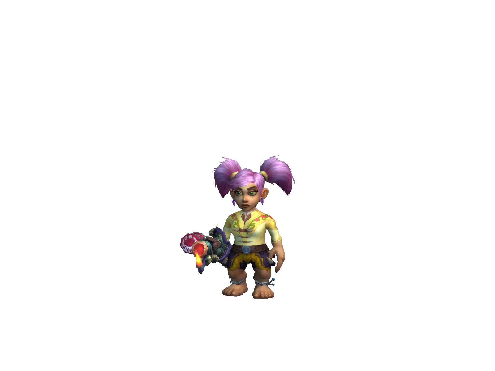 Pwpwp 3D character render