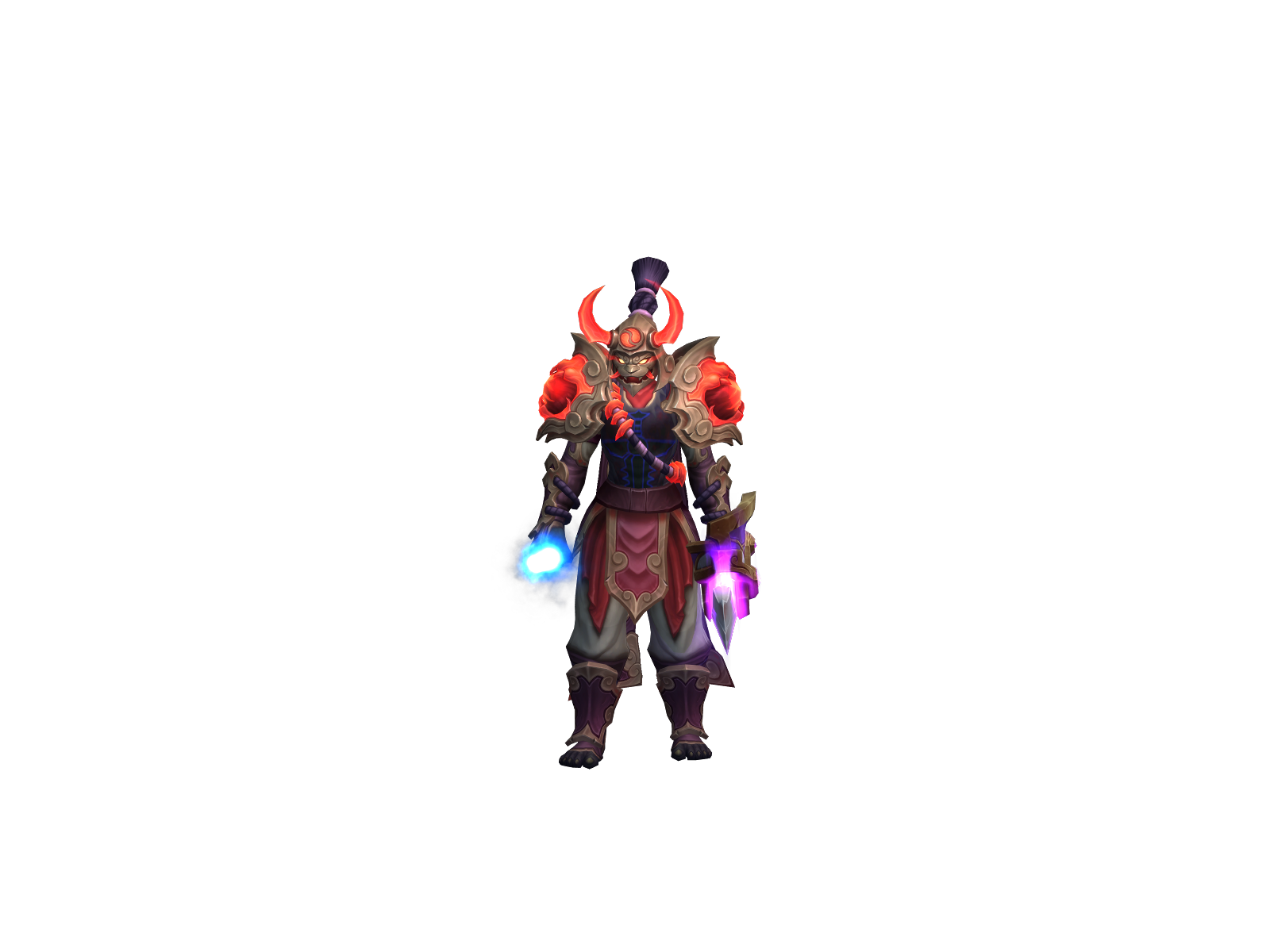 Murlocmeat 3D character render