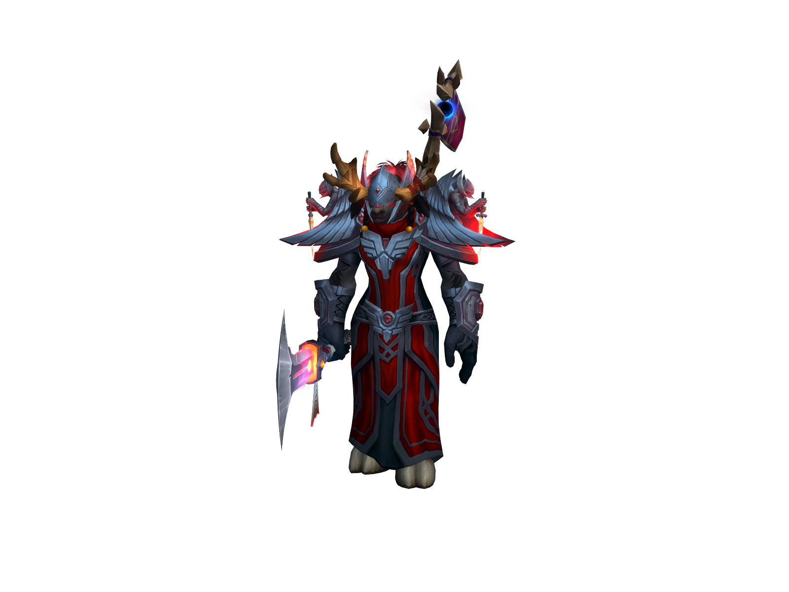 Terminia 3D character render