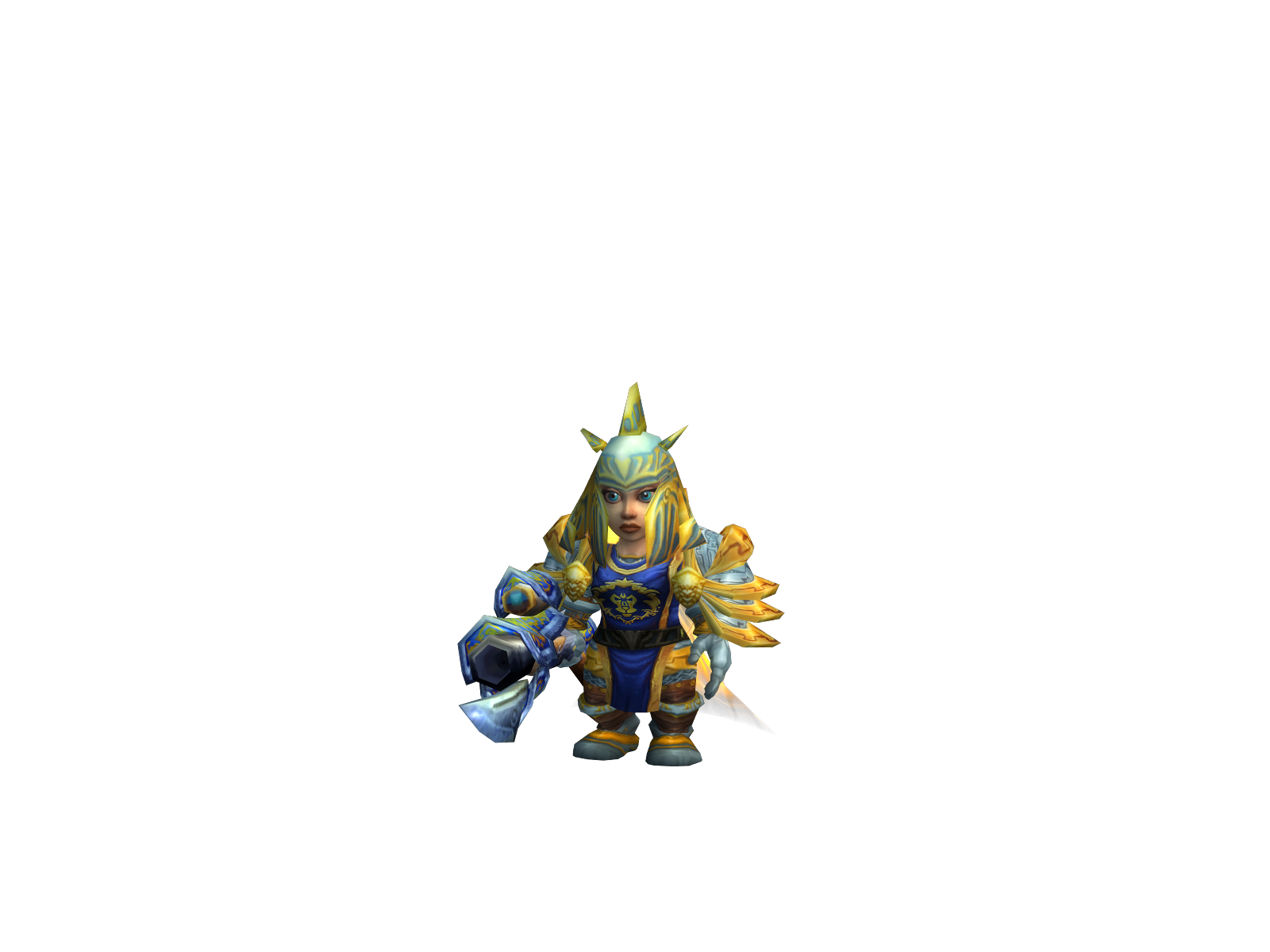 Tuenmun 3D character render