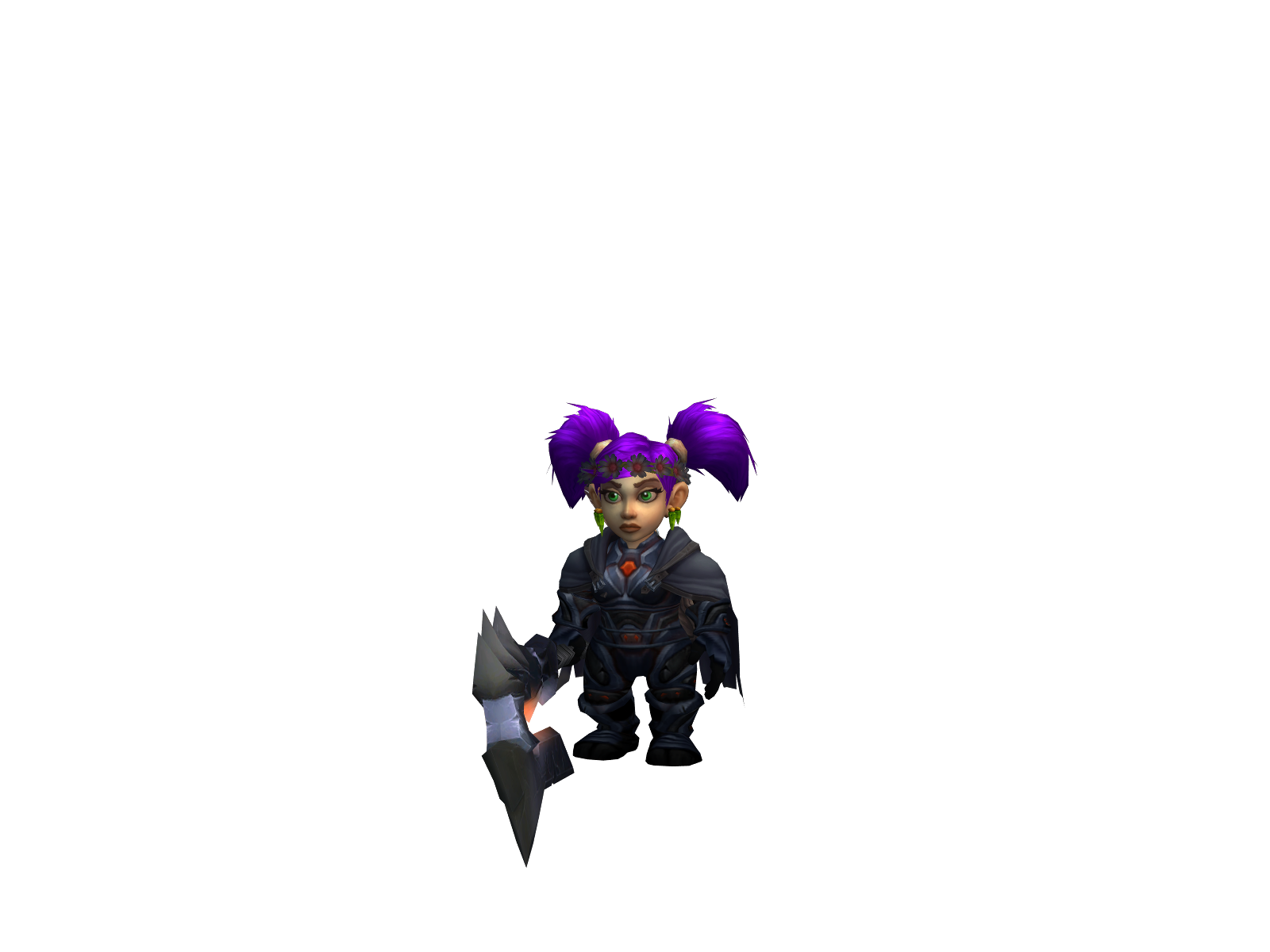Taborniu 3D character render