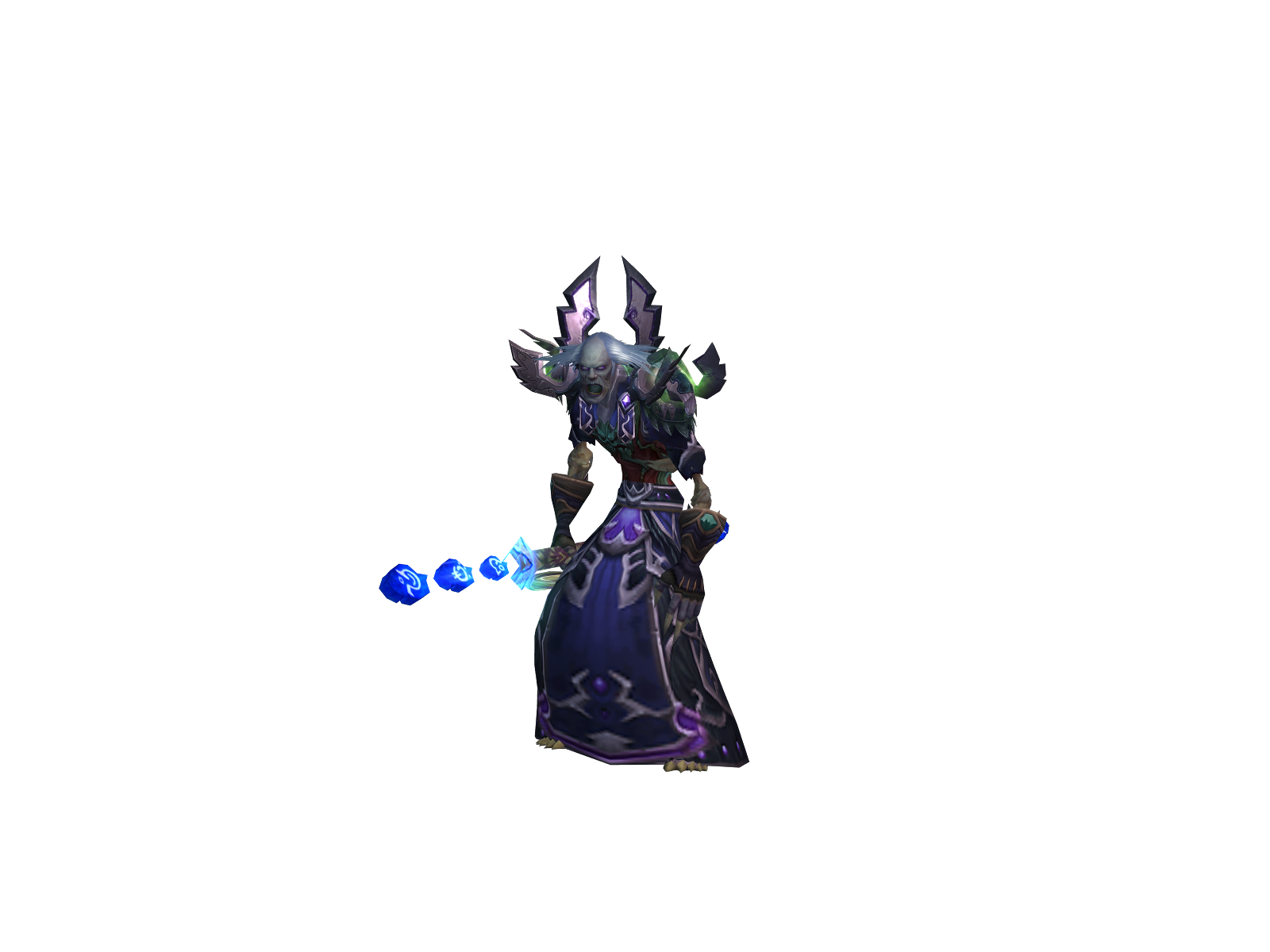 Unclében 3D character render