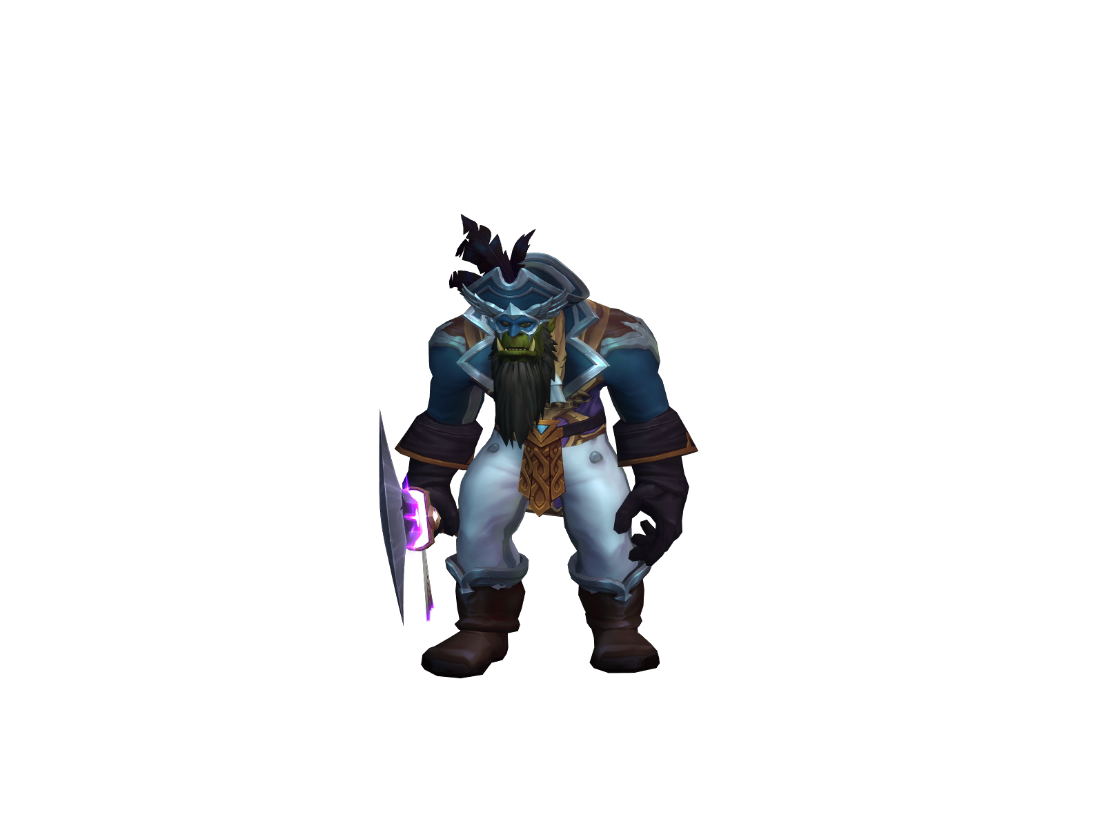 Jhoor 3D character render