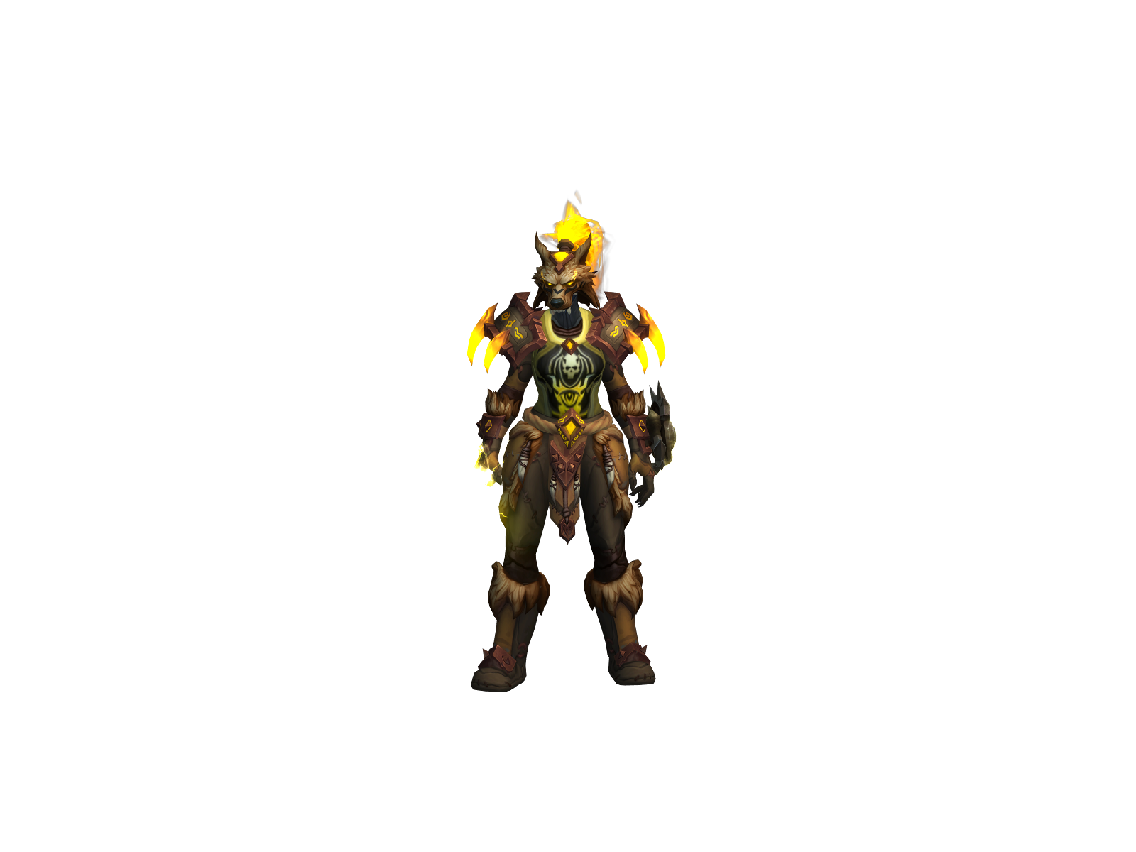 Zausen 3D character render