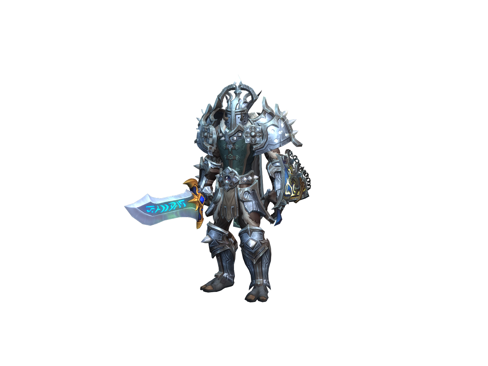 Damucless 3D character render