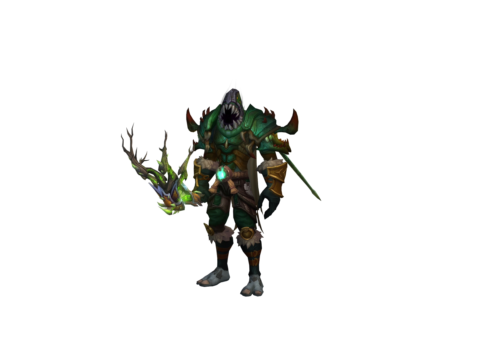 Myxama 3D character render
