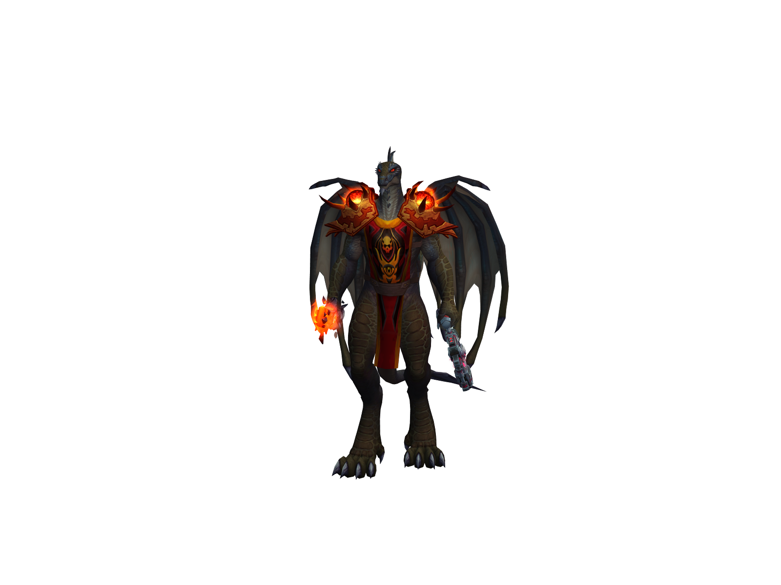 Engulfthese 3D character render