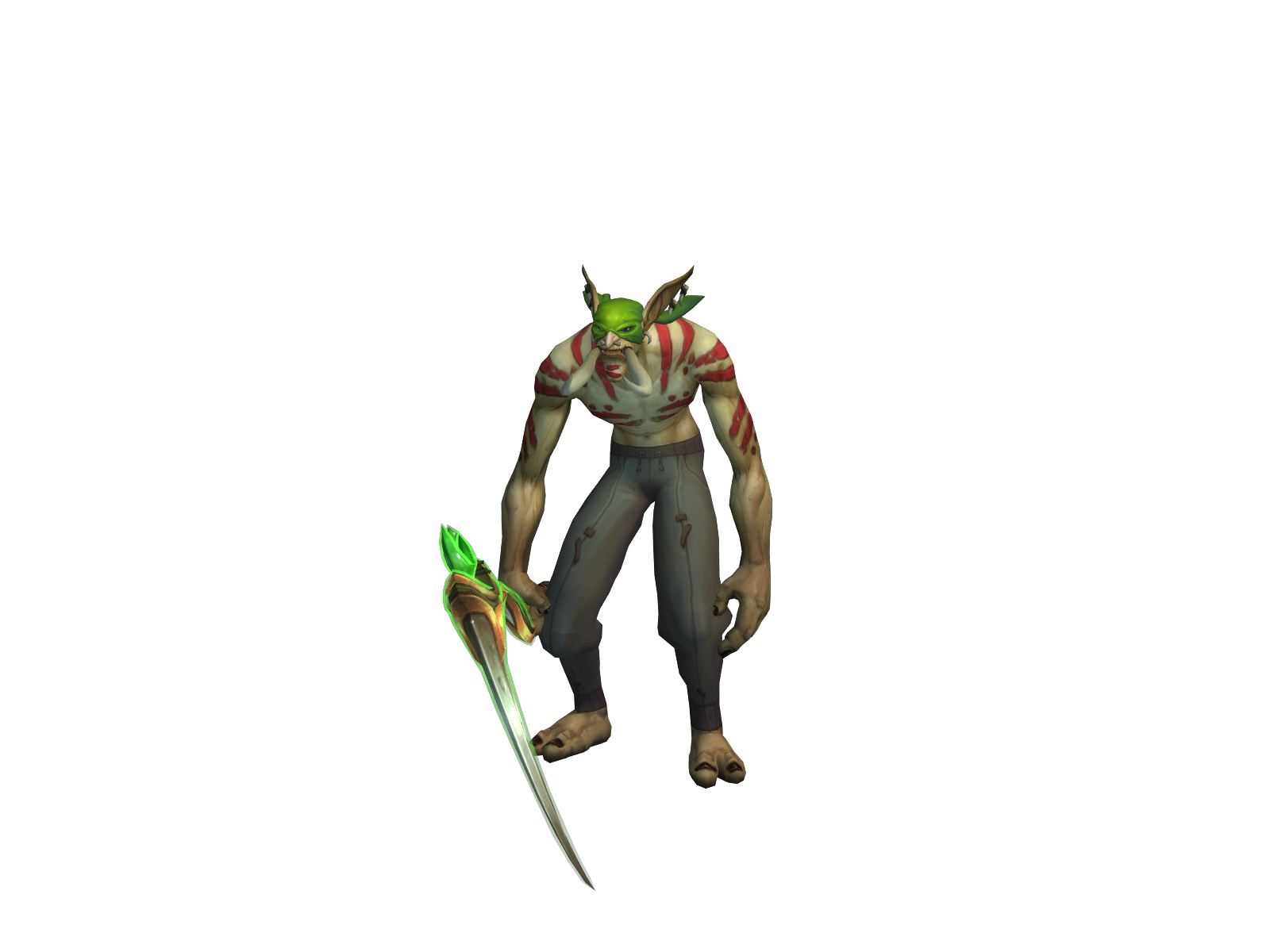 Nazrool 3D character render