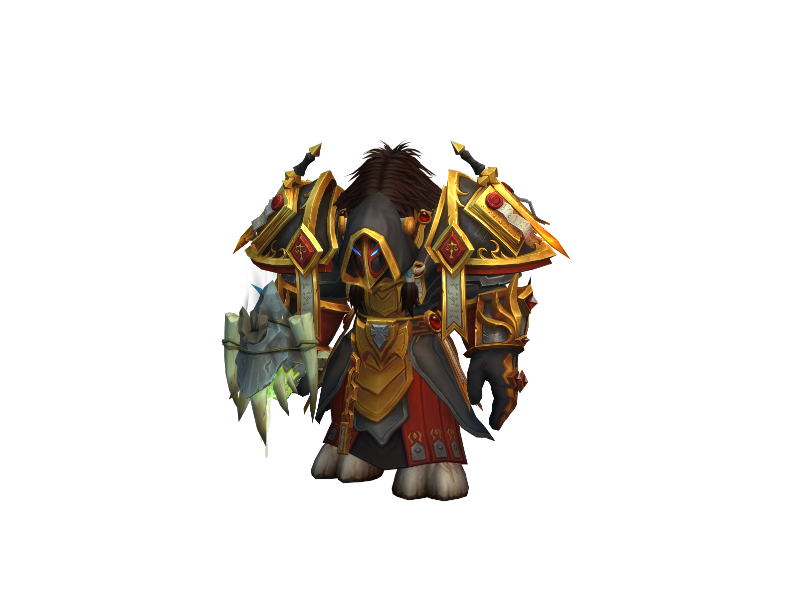Megabæver 3D character render